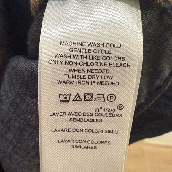 Lauren Ralph Lauren
Split Point Collar Short Sleeve Denim Shift Dress SZ 2X - Picture 6 of 11